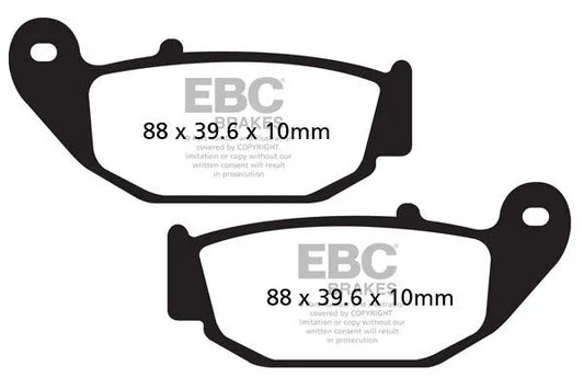 EBC FA Series Organiska Bromsbelägg Bak bild 1 PMMEDIA:60a490e2bab25051