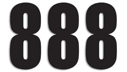 Blackbird Racing Three Series Numbers Dekor för registreringsskylt bild 17 PMMEDIA:d8de2cff16c3bac3