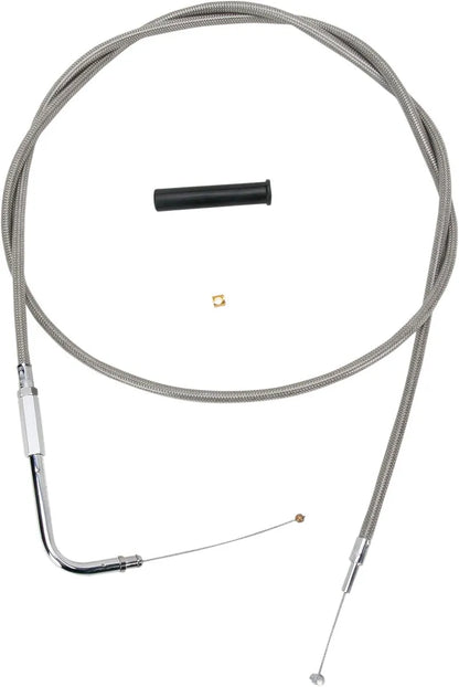 Drag Specialties Stainless Braided Throttle Cable Gasvajrar bild 18 PMMEDIA:9094550988988606