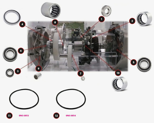 BLACK BEARING Lager för Bosch Motors Gen2 bild 2 PMMEDIA:4fbb32515e5e0521