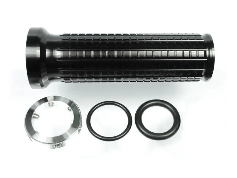 MOTOGADGET mo-GRIPS Handtag Aluminium Svart utan Ändlock bild 2 PMMEDIA:87fa8d134d30c96d