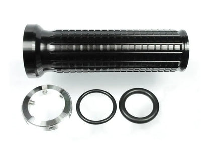 MOTOGADGET mo-GRIPS Handtag Aluminium Svart utan Ändlock bild 2 PMMEDIA:87fa8d134d30c96d