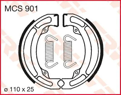TRW Bromsbackar MCS901 bild 1 PMMEDIA:785c8e0196747ac7