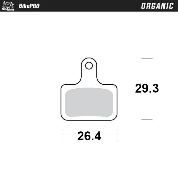 MOTO-MASTER Organisk Bromsbelägg bild 1 PMMEDIA:ea137896769a06a3