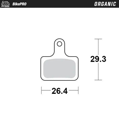 MOTO-MASTER Organisk Bromsbelägg bild 1 PMMEDIA:ea137896769a06a3