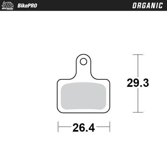 MOTO-MASTER Organisk Bromsbelägg bild 1 PMMEDIA:ea137896769a06a3