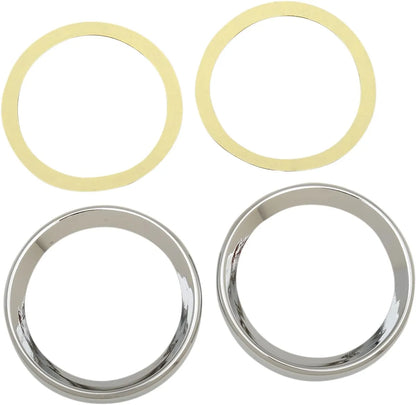 DRAG SPECIALTIES Instrumentram i krom för 96-99 FLHT bild 1 PMMEDIA:014d682db638ee47