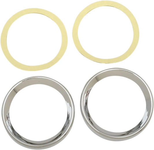 DRAG SPECIALTIES Instrumentram i krom för 96-99 FLHT bild 1 PMMEDIA:014d682db638ee47