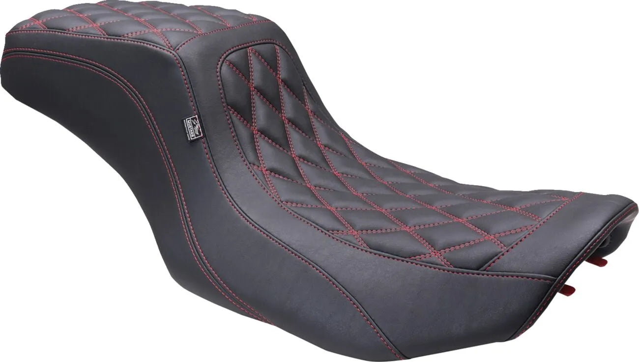 Mustang Kodlin Signature Series Squareback™ Seat Sadlar Harley Touring bild 13 PMMEDIA:c97cb30d42b5efe9