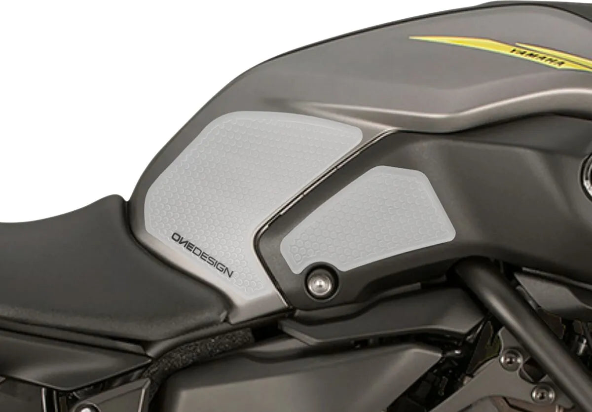 ONEDESIGN Tank Grip för Yamaha MT-07 Transparent bild 2 PMMEDIA:6a9511bd55762429