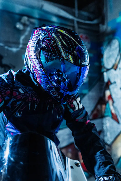 Icon Threshold™ Synthwave Lazer Cobra Modular Modulhjälm bild 5 PMMEDIA:d537134e51896db2