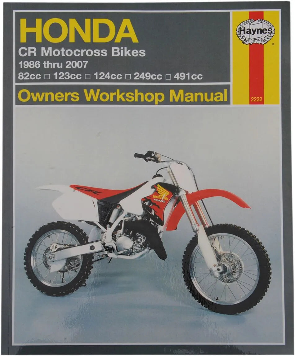 HAYNES Motorcykel Reparation Manual CR250/500 bild 1 PMMEDIA:987a87bce008ba04