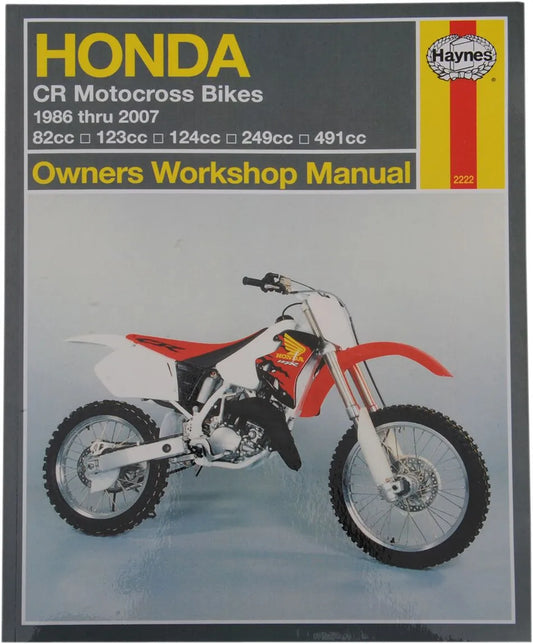 HAYNES Motorcykel Reparation Manual CR250/500 bild 1 PMMEDIA:987a87bce008ba04