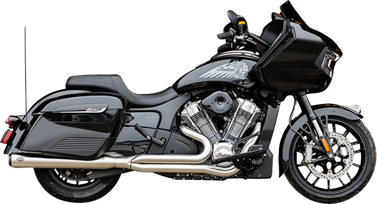 S S Cycle 2-into-1 Qualifier Exhaust System Kompletta avgassystem Street bild 3 PMMEDIA:4c88138a2657cb3a