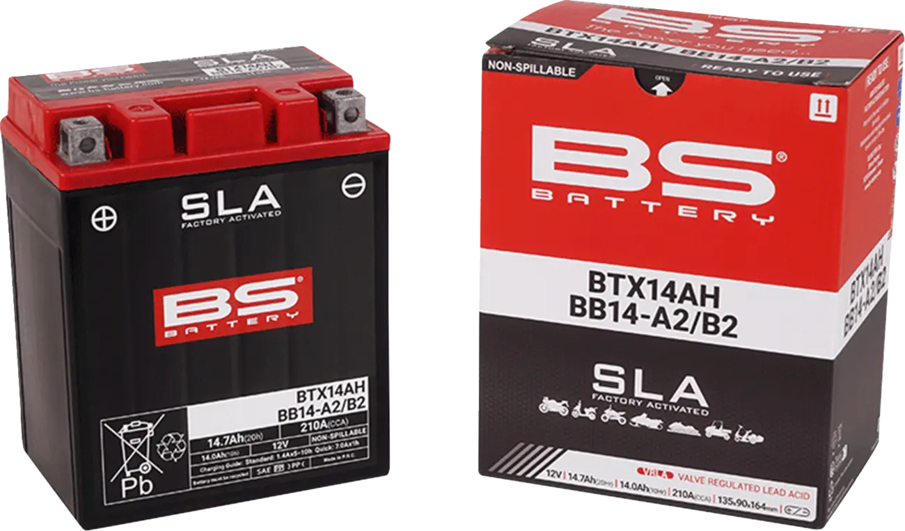 BS BATTERY BTX14AH AGM Underhållsfritt Motorcykelbatteri bild 3 PMMEDIA:d3fc0f8beaa0222f