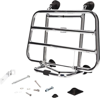 101 OCTANE Front Luggage Rack kromat fällbart bagagegaller bild 2 PMMEDIA:d6729cd146d5f512