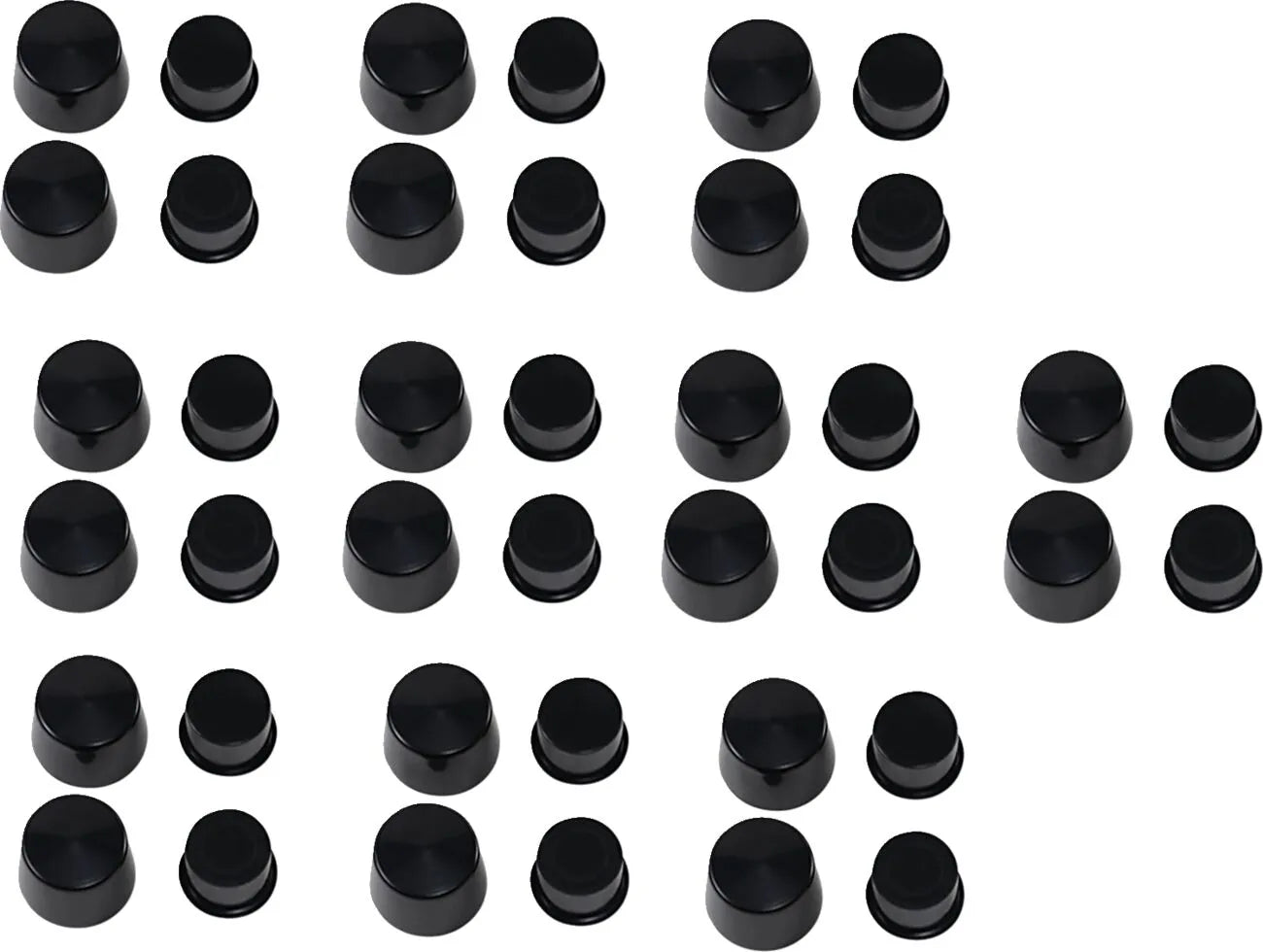 DRAG SPECIALTIES Front Axle Caps bild 1 PMMEDIA:b4b6bfffd0cee766