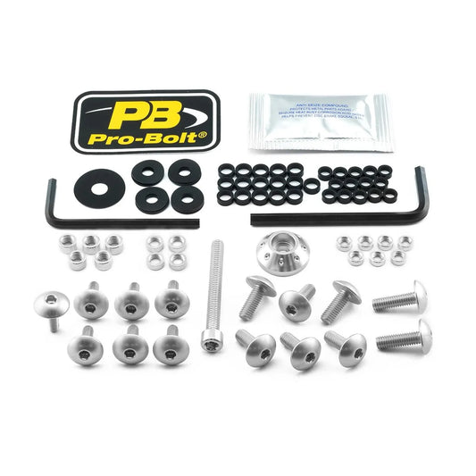 PRO BOLT Aluminium Fairing Bolt Kit för Suzuki i silver bild 1 PMMEDIA:4ebf7aafef8b05a7