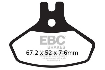 EBC R Series Heavy Duty Sintrade Bromsbelägg bild 1 PMMEDIA:8f8d397bf7be7e0e