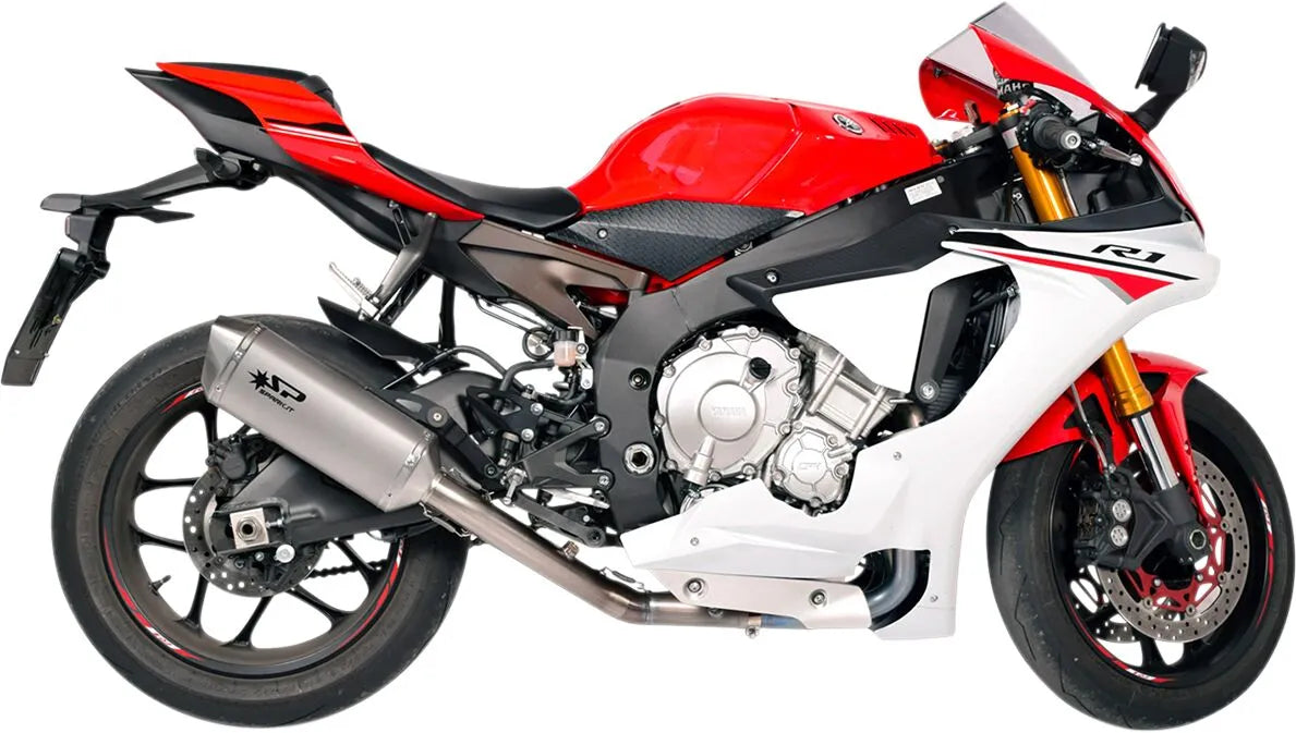 SPARK FORCE 3/4 Ljuddämpare Yamaha R1 Titanium bild 4 PMMEDIA:aa3d2e1fc4314649