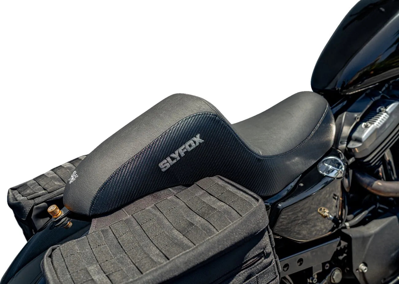 Slyfox The Drifter Seat Sadlar Harley Sportster bild 8 PMMEDIA:1ac4542d9c19e48b
