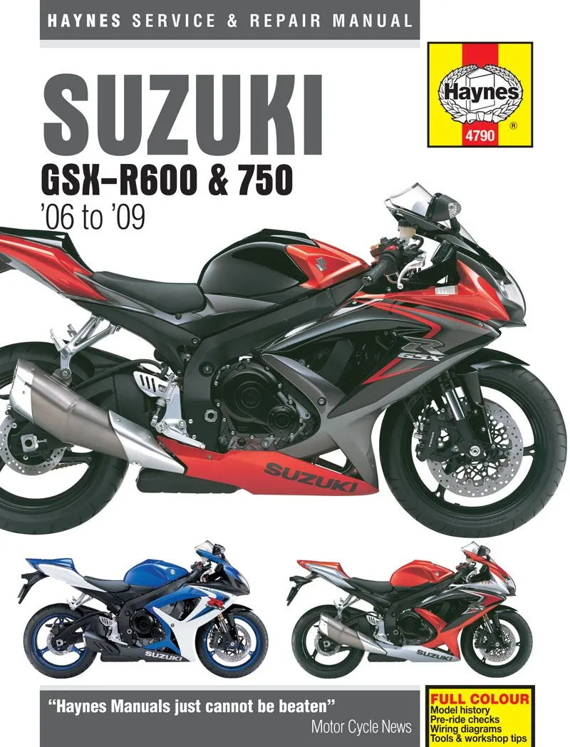 HAYNES Service Manual Suzuki GSX R600 & 750 (06) bild 1 PMMEDIA:a706d31b9adf5eea