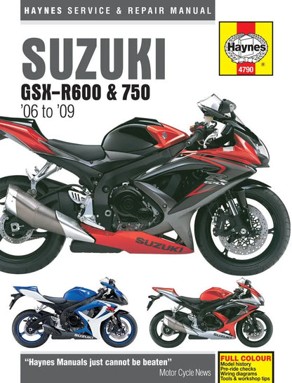 HAYNES Service Manual Suzuki GSX R600 & 750 (06) bild 1 PMMEDIA:a706d31b9adf5eea