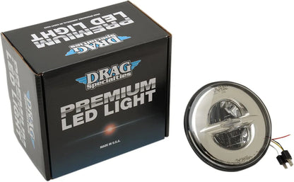DRAG SPECIALTIES 7" Reflektor LED Strålkastare bild 2 PMMEDIA:93962cf822f02567