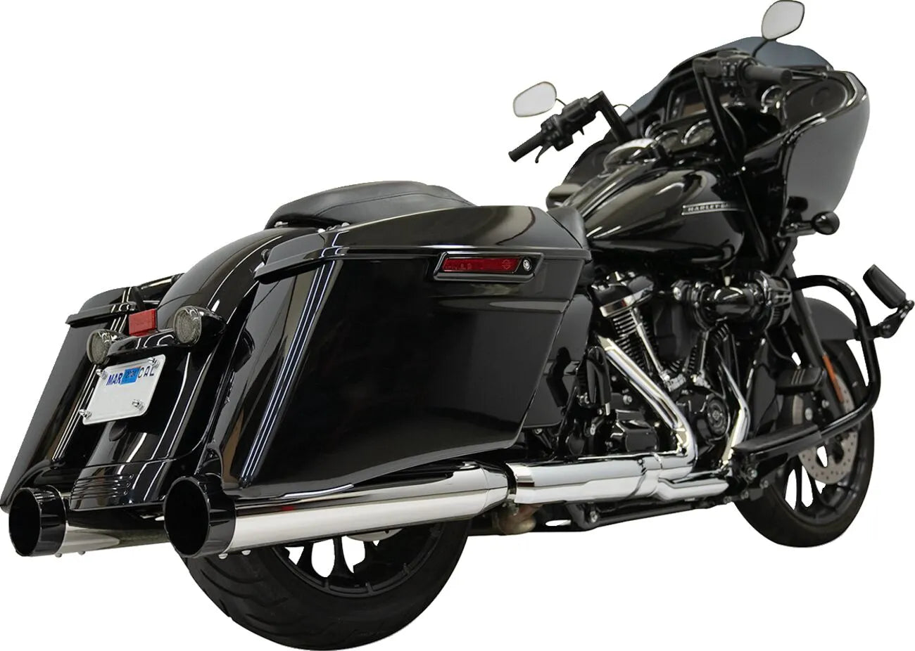 Bassani Xhaust 4-1/2" Slip-On Mufflers Ljuddämpare Harley bild 1 PMMEDIA:a7c4ebf423045a25