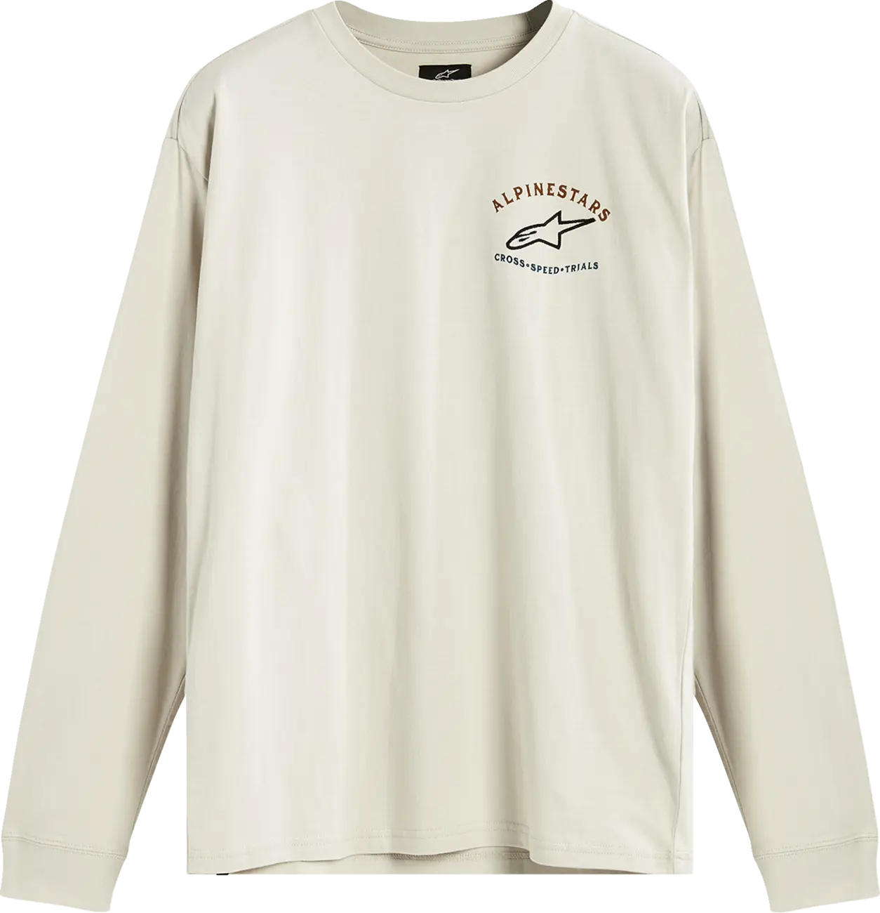 ALPINESTARS (CASUALS) Full Face Långärmad T-shirt Vit bild 1 PMMEDIA:bef031fc169a2ec4