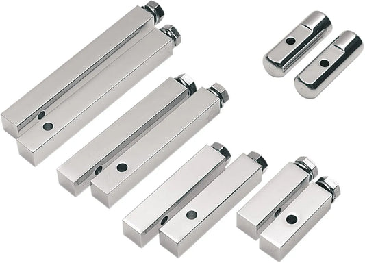DRAG SPECIALTIES 5/8" Fotpinnsmonteringsblock i krom bild 1 PMMEDIA:88f55285ac61582e