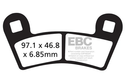 EBC TT Sport Carbon Fusion Bromsbelägg bild 1 PMMEDIA:31f8dc9cd5a8ee73
