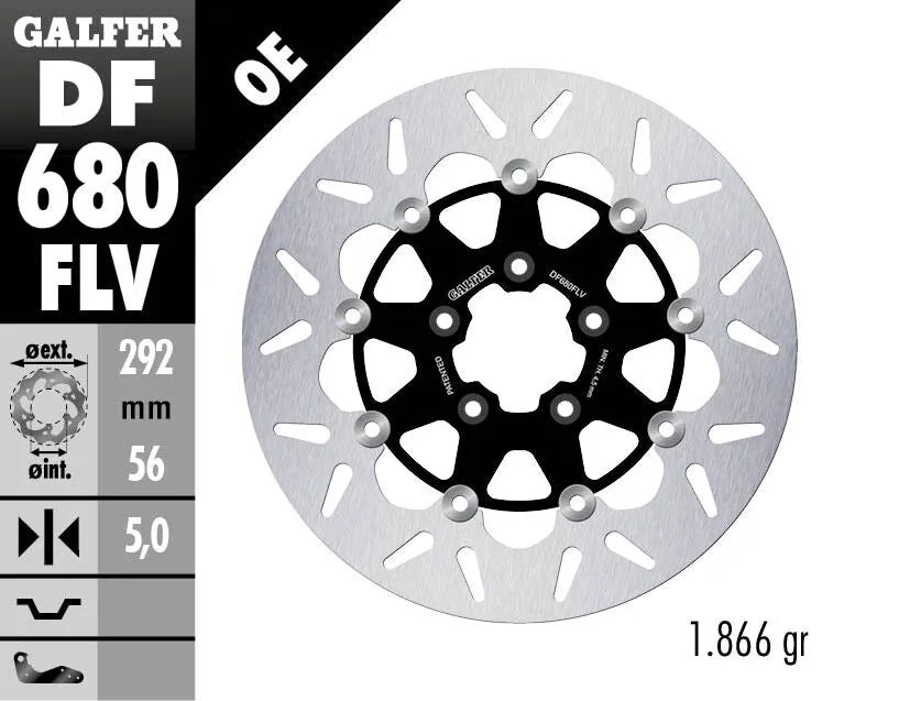 GALFER Bromsskiva Floating Rund Front bild 2 PMMEDIA:34de57e517e97b03