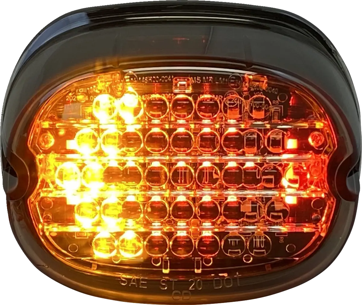 CUSTOM DYNAMICS Low Profile LED bakljus med integrerade blinkers bild 1 PMMEDIA:a25941bb2a2681fd