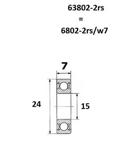 BLACK BEARING Max Lager 15x24x7mm bild 1 PMMEDIA:301f0af4d9ab0194