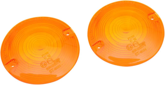 DRAG SPECIALTIES Blinkersglas för Dressers Amber bild 1 PMMEDIA:0ce185458cb7369a