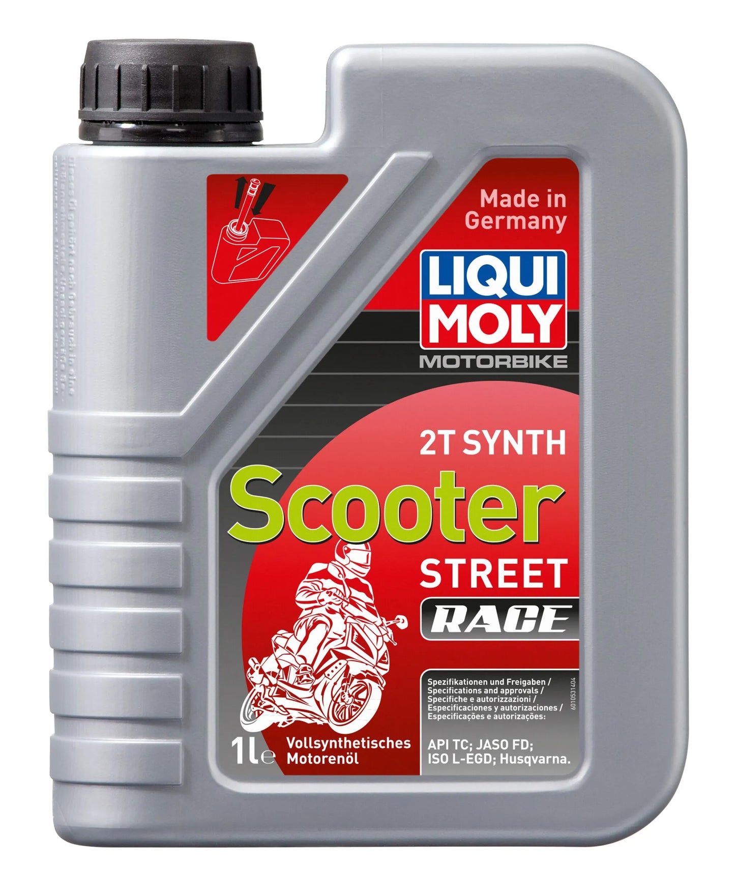 LIQUI MOLY 2T Synth Scooter Race Motorolja 1L bild 2 PMMEDIA:df526c8c6dfa9abf