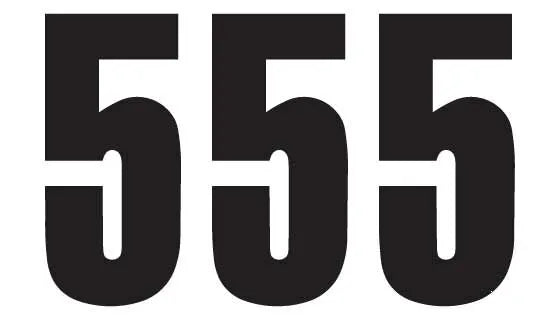 Blackbird Racing Three Series Numbers Dekor för registreringsskylt bild 18 PMMEDIA:8eaf9fea356b5fae