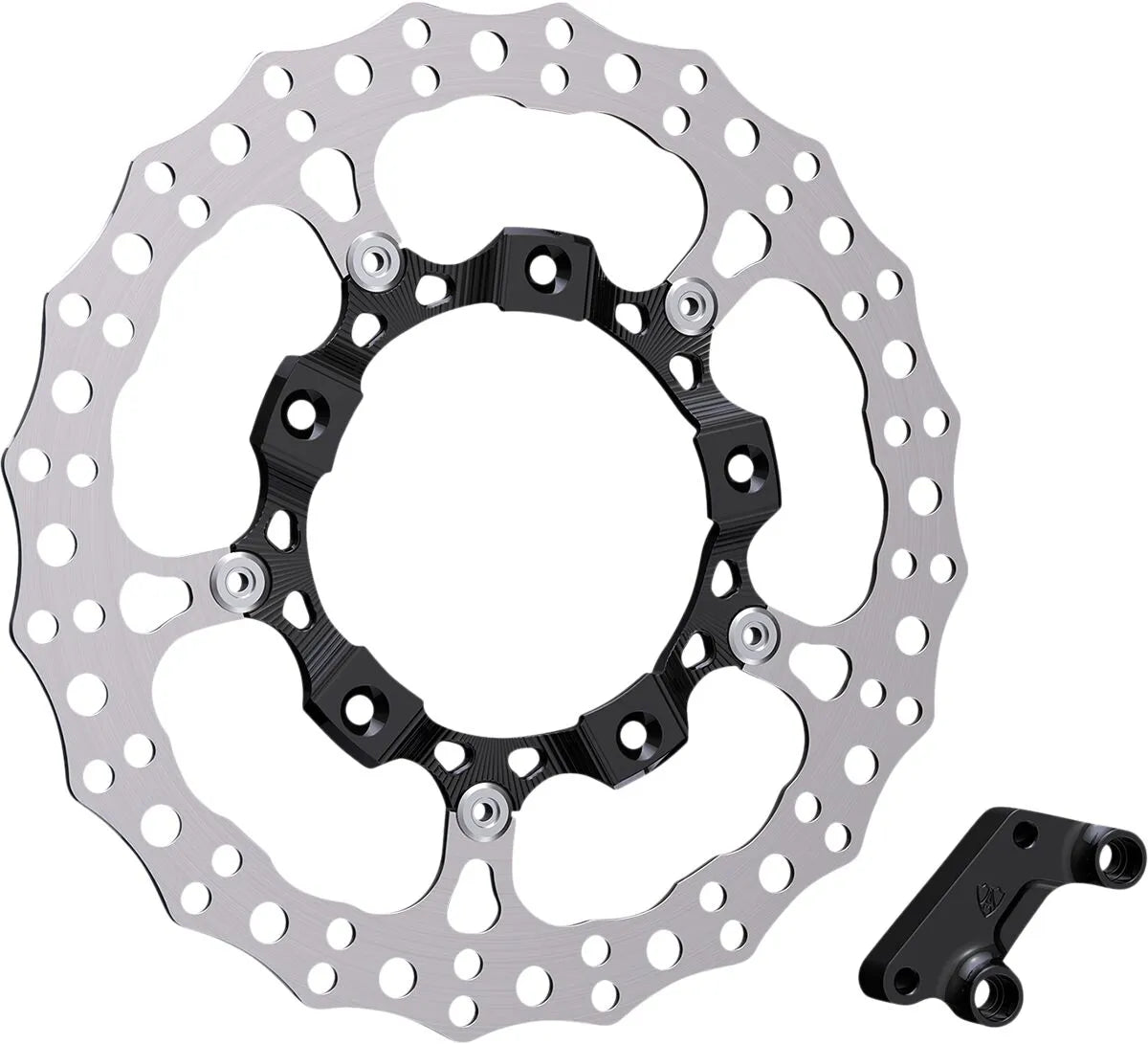 Arlen Ness Big Brake 14" Full Floating Brake Rotor Kit Bromsskivor street bild 8 PMMEDIA:6c350b12b34b2326