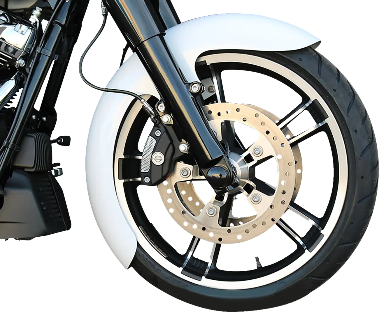 Paul Yaffe Bagger Nation Thicky Steel OEM Front Fender Harley bild 5 PMMEDIA:71e27461bb94ced7