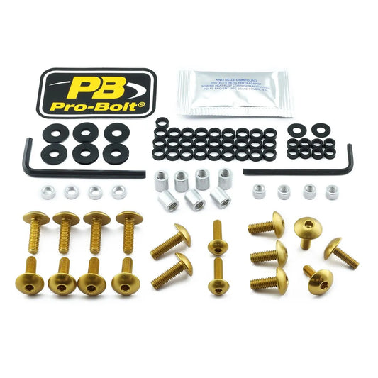 PRO BOLT Aluminium Fairing Bolt Kit för Suzuki bild 1 PMMEDIA:9cdcb0efce7d342e