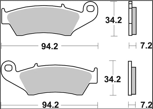 BREMBO Bromsbelägg Carbon Ceramic TT Prime Line bild 2 PMMEDIA:b92dbf224ff05e96