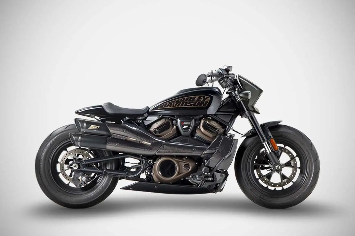 ZARD GT Full Avgassystem 2:2 Slip-On Kit för Harley Davidson Sportster S bild 4 PMMEDIA:c6a3f394205c22ac