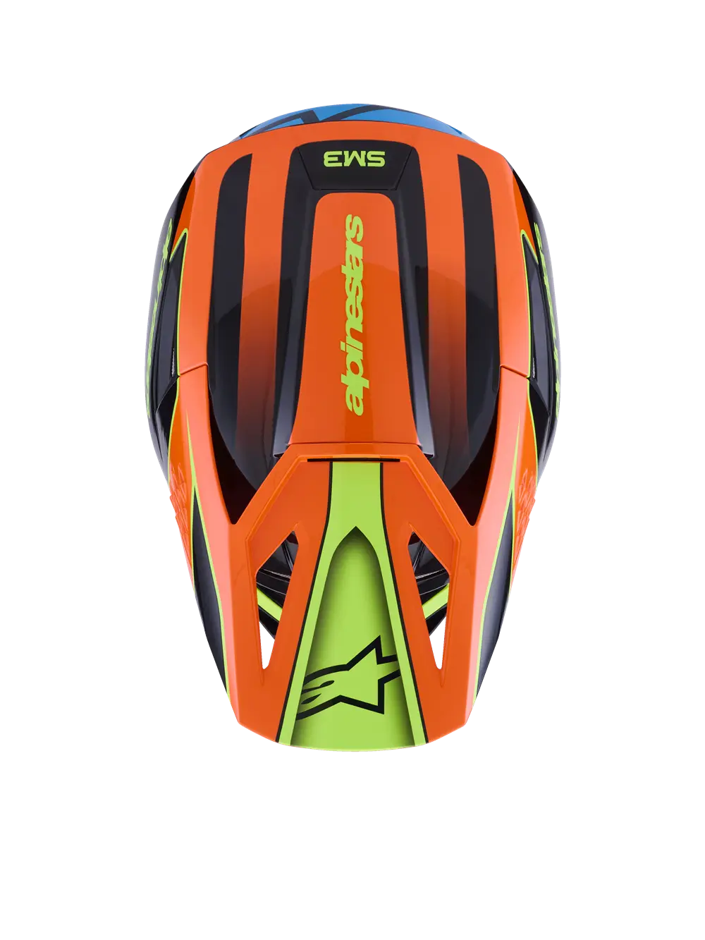 ALPINESTARS(MX) SM3 Fray Hjälm svart/orange/gul 2X bild 4 PMMEDIA:1f97a6578f2e1de6