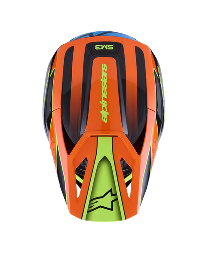 ALPINESTARS(MX) SM3 Fray Hjälm svart/orange/gul 2X bild 4 PMMEDIA:1f97a6578f2e1de6