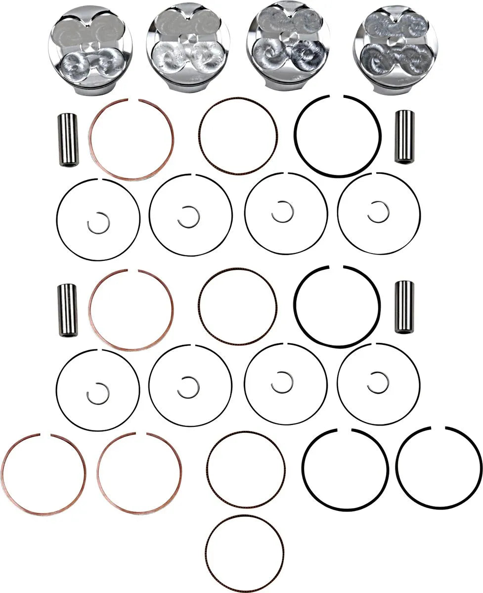 JE PISTONS Kolvkit för ZX6R 03-06 Standard bild 1 PMMEDIA:fce52d06e035b8dc