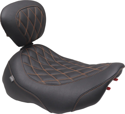 Mustang Wide Tripper™ Solo Seat Sadlar Harley Touring bild 6 PMMEDIA:051abb1aed5e3ed0