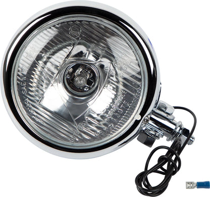 COBRA 4-1/2" Spotlight i CNC-chromat aluminium bild 1 PMMEDIA:dc3f562e31d39dff