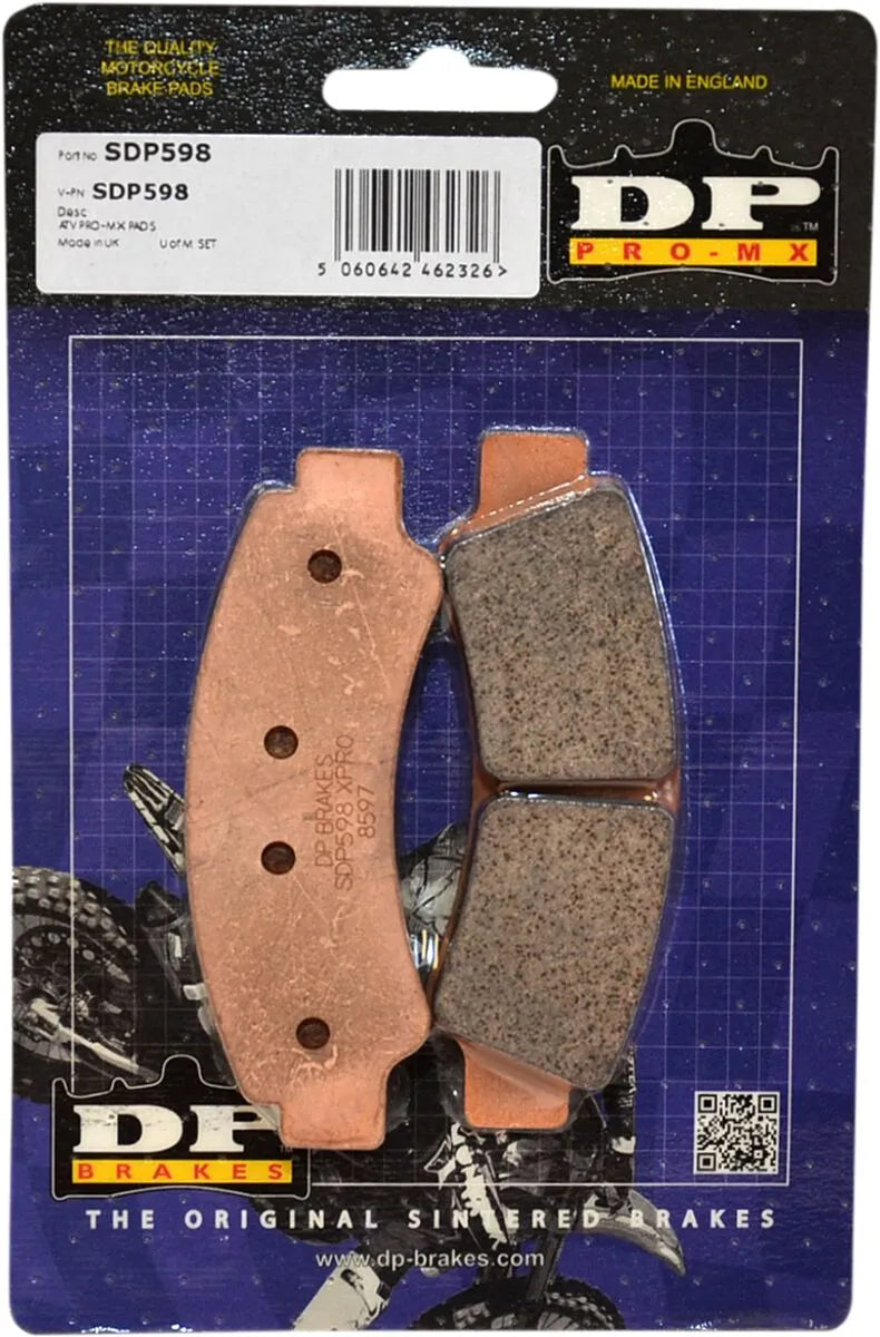 Dp Brakes SDP Pro MX High-Performance Brake Pads Bromsbelägg sintrad metall bild 3 PMMEDIA:5e9cb7cad99f114b