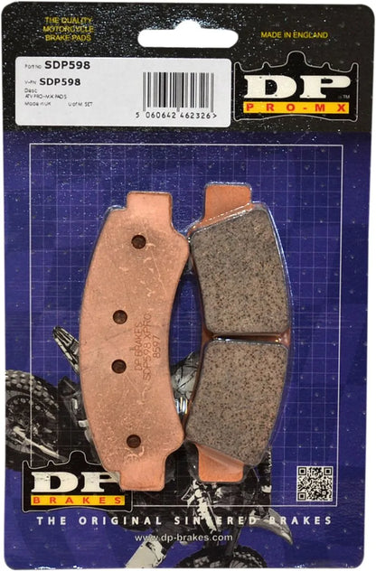Dp Brakes SDP Pro MX High-Performance Brake Pads Bromsbelägg sintrad metall bild 3 PMMEDIA:5e9cb7cad99f114b